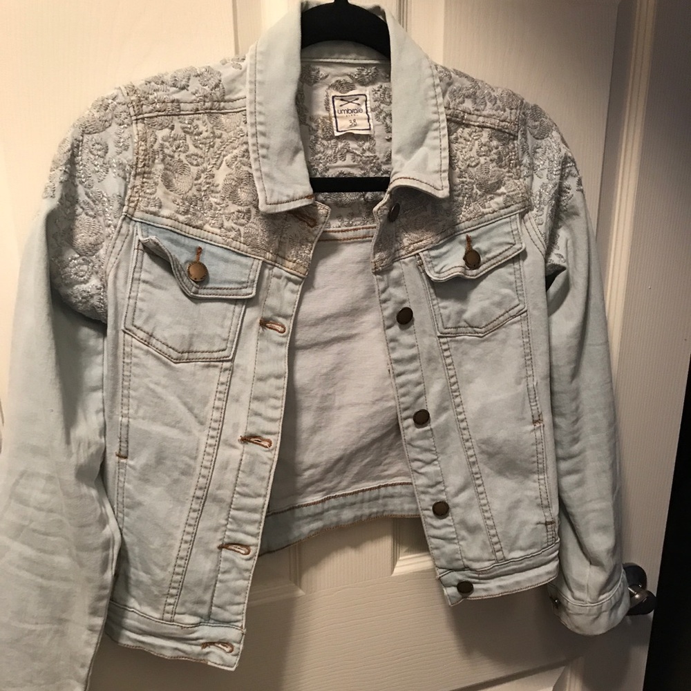 Embroidered Denim Jacket